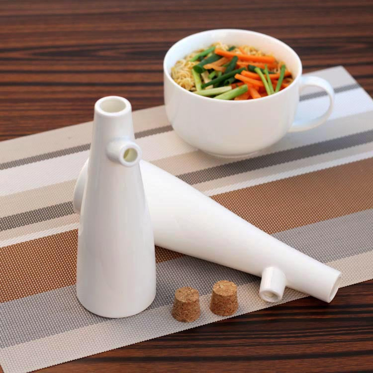 Creative Seasoning Bottle Ceramic Kitchen Sauce Bottle