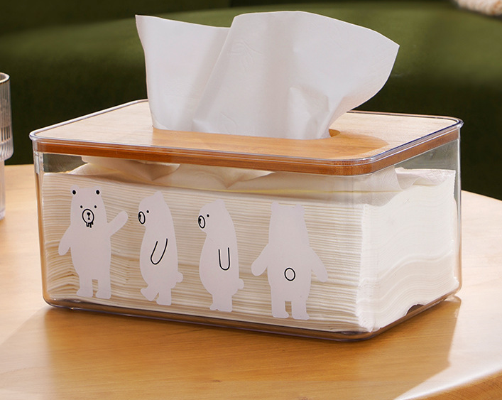 Desktop Tissue Box Household