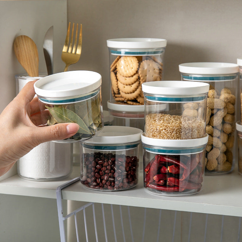 Japanese Style Stackable Grain Storage Jar Kitchen