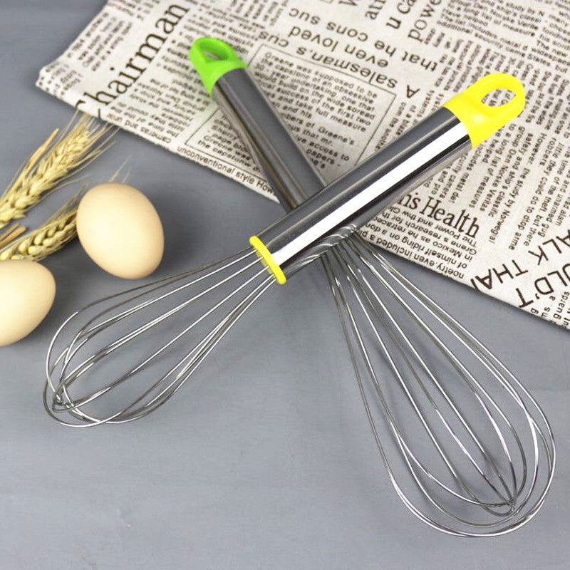Stainless Steel Eggs Cream Kitchen Tools Whisk Stir Beater Household Bar  Blender Manual