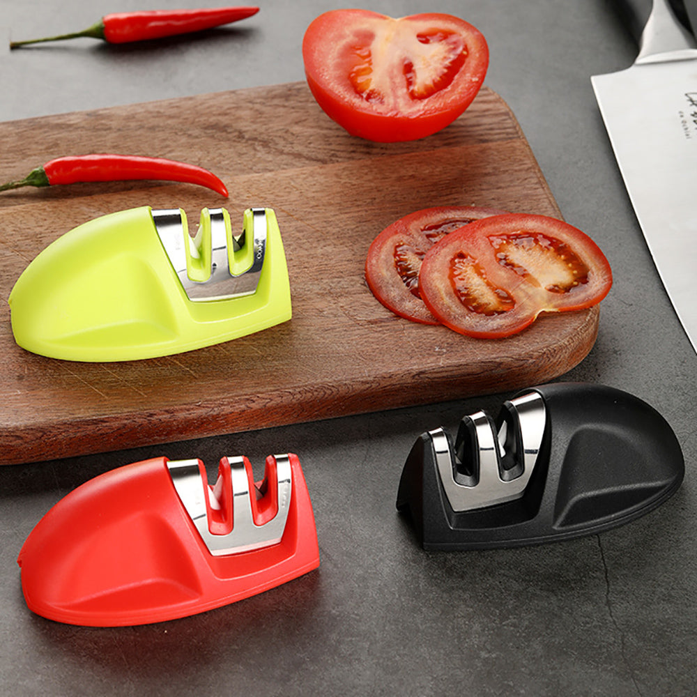Knife Sharpener Mini Quick Kawaii Kitchen Accessories Portable Two-sta –  musii home store