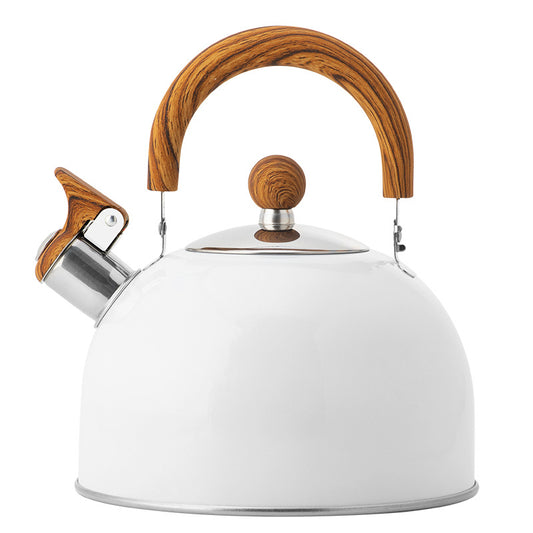 European Style Kitchen Kettle White Folding