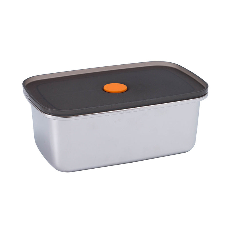 304 Stainless Steel Fresh-keeping Boxed Fresh-keeping Bowl Refrigerator Sealed Lunch Box