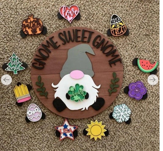 Home Creative Wooden Welcome Doorplate