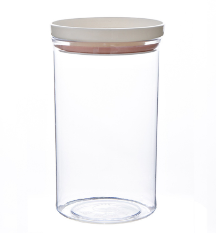 Japanese Style Stackable Grain Storage Jar Kitchen