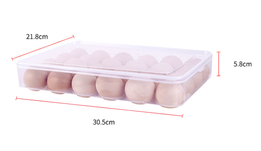 Kitchen Plastic Household Egg Storage Box