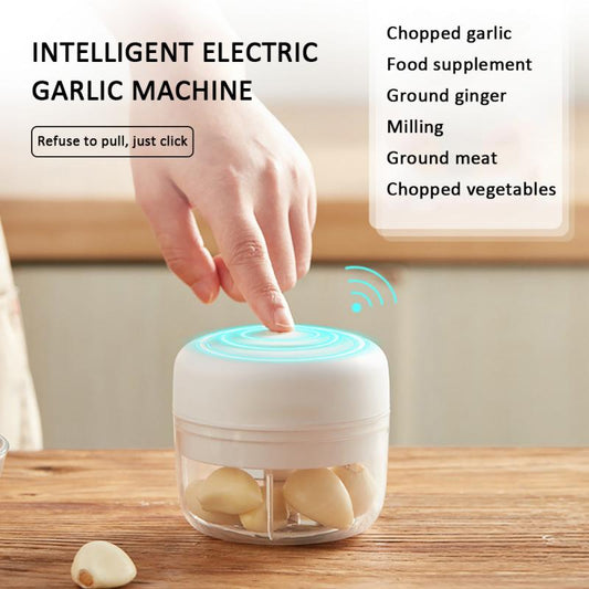 Household Vegetable Cutting Electric Garlic Masher