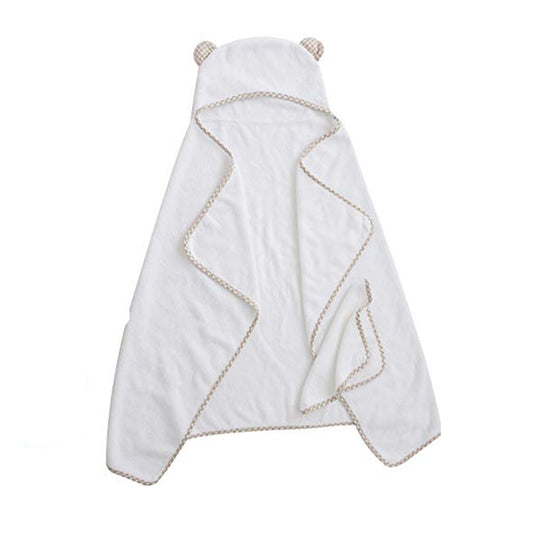 Bamboo Fiber Baby Cartoon Hooded Towel