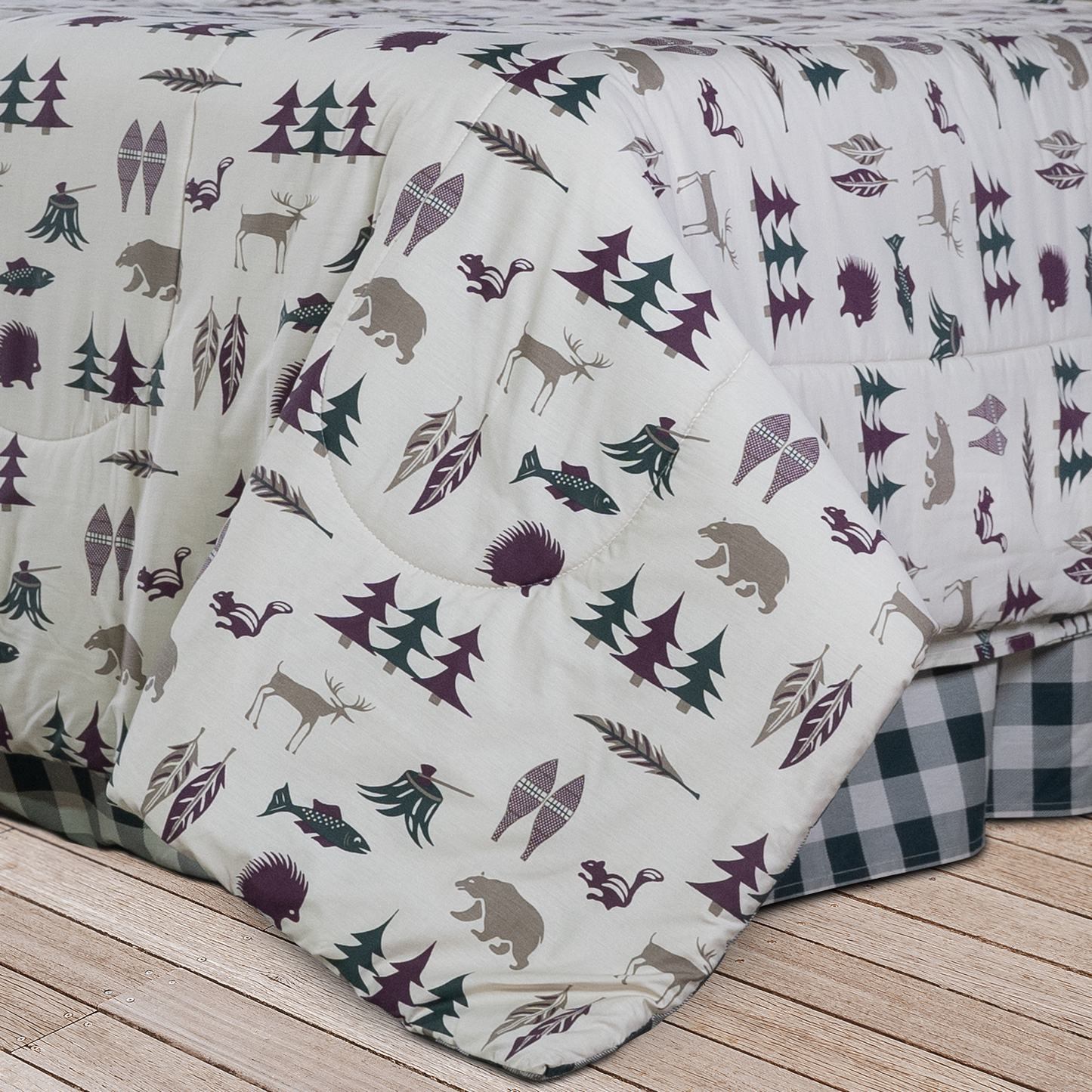 Northern Exposure - Animal Theme - Modern Comforter Set