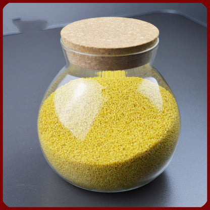 Kitchen Heat-Resistant Transparent High Borosilicate Glass Sealed Jar