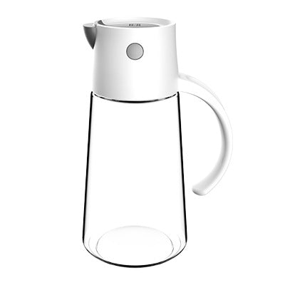 Glass Oil Can Kitchen Household Automatic Opening And Closing Large Capacity Oil Can