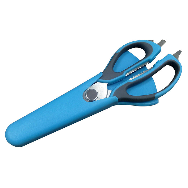2-In-1 Multifunctional Stainless Steel Kitchen Scissors