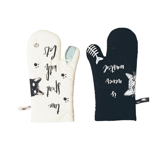 Thickened Household Microwave Oven Gloves