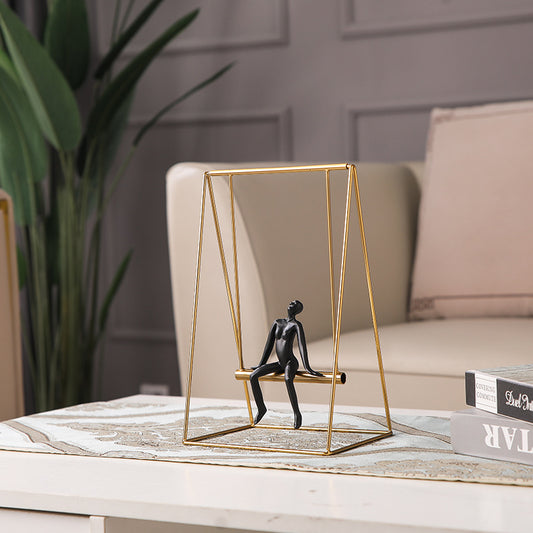 Metal resin household crafts
