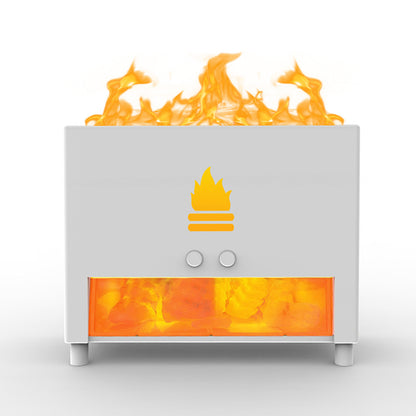 Simulated Wall Kitchen 5V Flame Humidifier