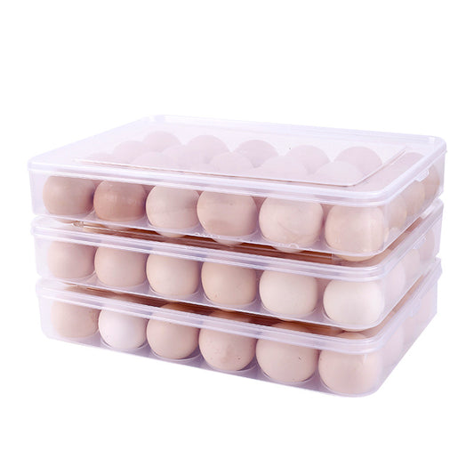 Kitchen Plastic Household Egg Storage Box