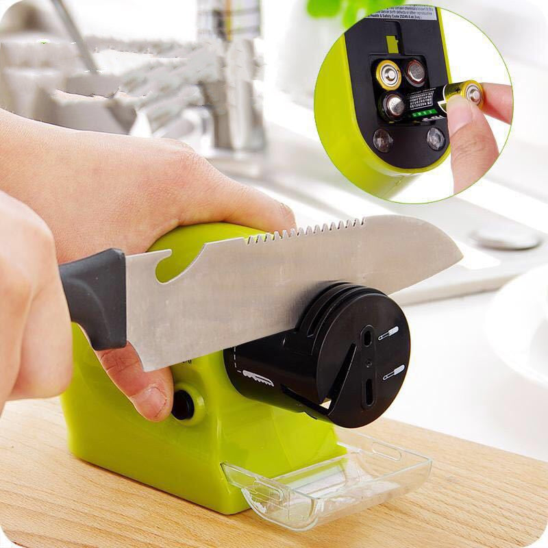 Electric Sharpener Kitchen Fruit Knife Scissors Quick – musii home store