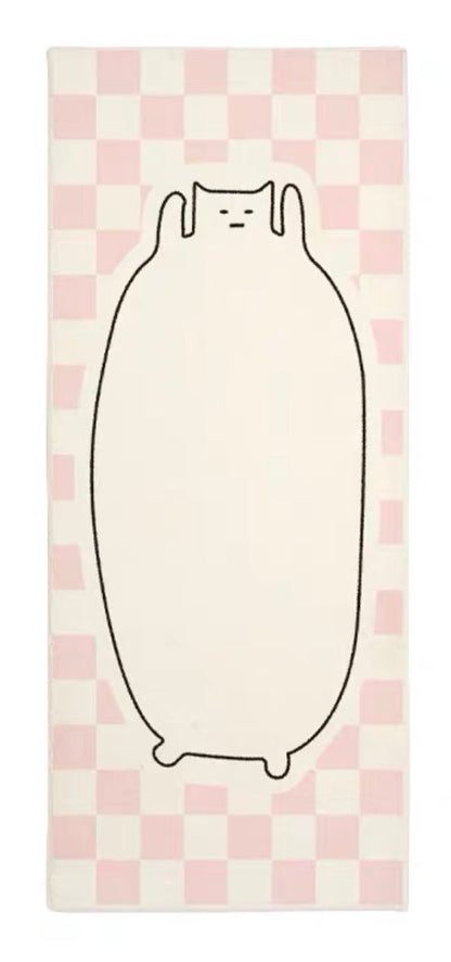 Household Bedroom Bedside Blanket Thick Cashmere Carpet