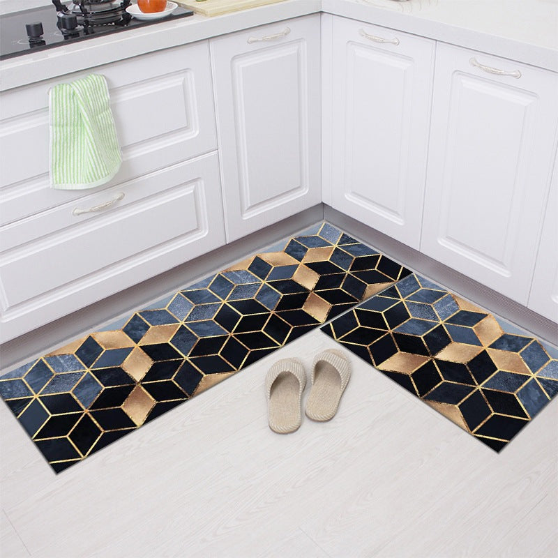 New Creative Rectangular Cartoon Home Kitchen Mat