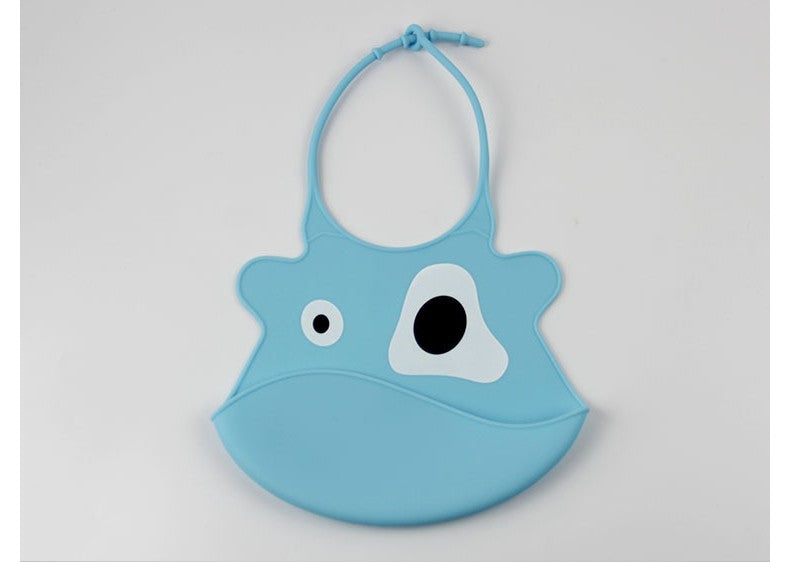 New Design Baby Bibs Waterproof Silicone Feeding Baby Saliva Towel Wholesale Newborn cartoon waterproof aprons Baby Bibs
