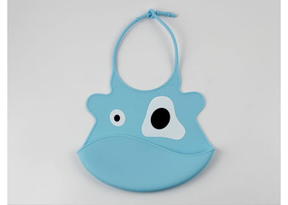 New Design Baby Bibs Waterproof Silicone Feeding Baby Saliva Towel Wholesale Newborn cartoon waterproof aprons Baby Bibs