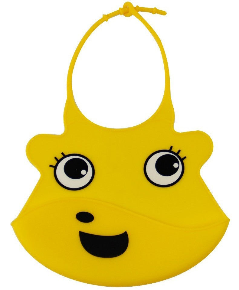 New Design Baby Bibs Waterproof Silicone Feeding Baby Saliva Towel Wholesale Newborn cartoon waterproof aprons Baby Bibs