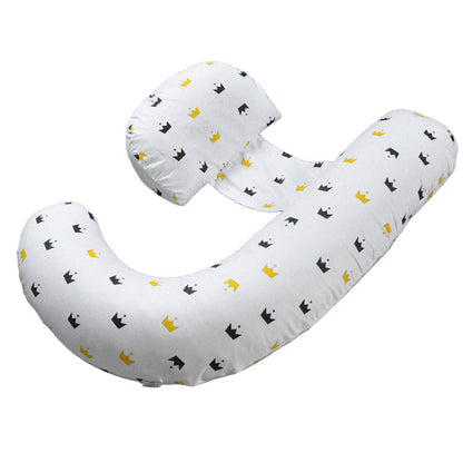 Multifunctional Pregnant Women's Waist Protector Side Sleeping F Type Pillow