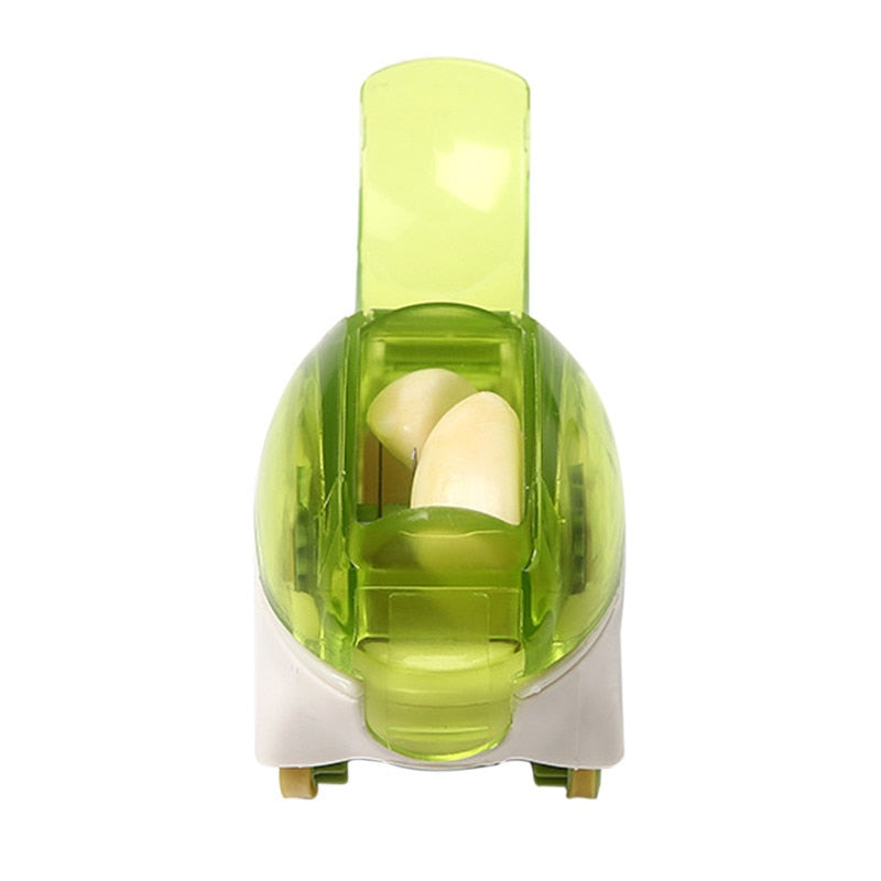 Compact Garlic Chopper Convenient Plastic Rotatable Mini Garlic Slicer  Crusher Shredder Presser For Home - no - Bed Bath & Beyond - 36990990