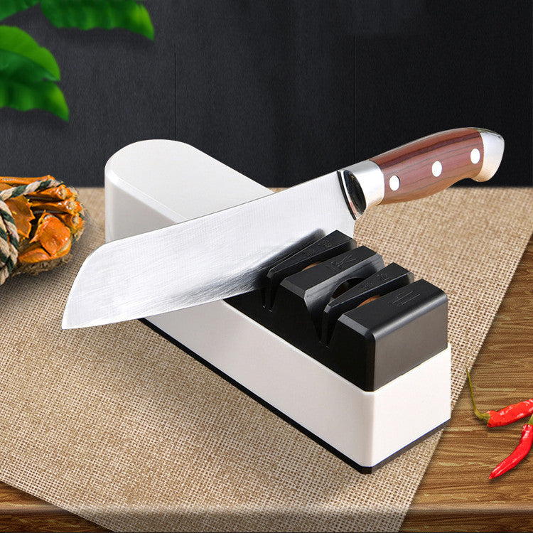 Scissors In One Sharpening Stone Kitchen Quick Edge