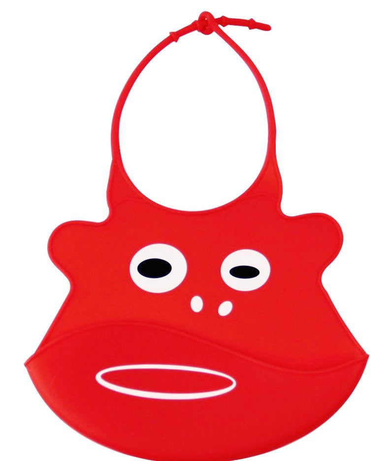 New Design Baby Bibs Waterproof Silicone Feeding Baby Saliva Towel Wholesale Newborn cartoon waterproof aprons Baby Bibs