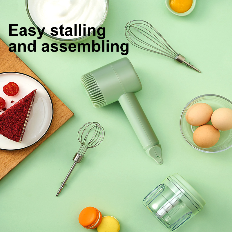 New Rechargeable Wireless Egg Beater Electric Home – musii home store